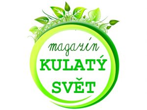 Toto je kulaté logo magazínu Kulatý svět.