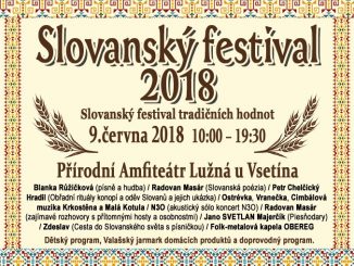 Slovanský festival 2018 v Lužné u Vsetína